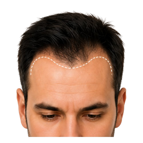 Hairline customization preview